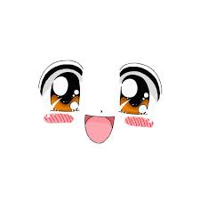Cute Anime Face Png Cute Animal Clipart Scary Faces Cute Girl Drawing