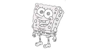 Draw an angled line on top to make the arm thicker. How To Draw Spongebob My How To Draw
