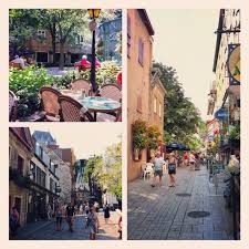 Quartier Vieux Quebec Cap Blanc Colline Parlementaire Quebec City Old Quebec Quebec