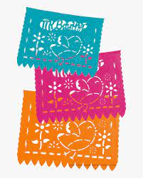 Transparent Papel Picado Clipart Adornos Mexicanos Sin Fondo Hd Png Download Kindpng