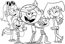 Maybe you would like to learn more about one of these? Drawing Of The Loud House Coloring Page