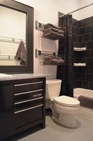 Some of the best man cave ideas seek inspiration from all aspects of a man's life. Contemporary Bathroom Man Bathroom Man Cave Bathroom Garage Bathroom