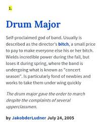 Drum Major Drum Major Narcissist How To Be Outgoing