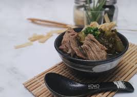 Resep legend chu kiok chou (kaki babi kecap komplit) dijamin empuk +tidak amis ala resto, pasti enak. Resep Bakut Sayur Asin Oleh Koko Cookpad