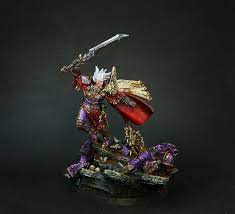 Fulgrim Primarch Of The Emperor S Children Warhammer Art Warhammer Models Emperor
