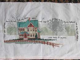 Cross stitch for the earth: Home Again Design By D Morgan Cross Stitch Design Home Again