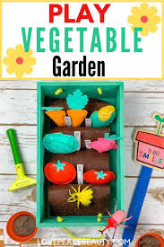 Pretend Vegetable Garden Gardening Activity For Kids Gardening For Kids Toddler Garden Activities For Kids