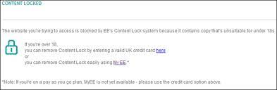 Change or remove content lock. How To Bypass Ee Content Lock Easily Vpn Compare