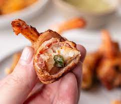 Stuffed Shrimp En Brochette Recipe Bacon Wrapped Cheese Bacon On The Grill Shrimp Brochette