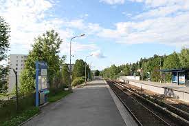 Ventet fem dager på dette blinkskuddet. Skoyenasen Station Wikipedia