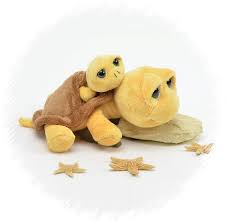 Big Eyes Mom Baby Turtle Yellow Stuffed Animals By Unipak Yellow Animals Big Eyes Animals