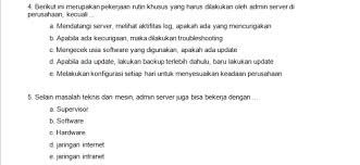 Soal asj kelas 11 essay. Soal Ujian Semerter Kls Xi Tkj Administrasi Server Essay Jawabanku Id