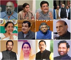 In prime minister narendra modi's mega cabinet reshuffle today, four ministers were promoted to cabinet rank while nine new ministers took oath. List Of Ministers In Pm Modi S Cabinet Complete List Of Council Of Ministers 2019 Current Affairs Insight
