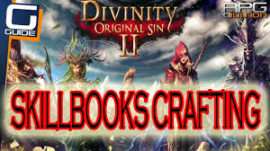 Divinity Original Sin 2 Skillbooks Crafting Guide Youtube