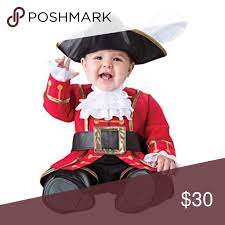 Incharacter Captain Cuteness Hook Costume 12 18m Captain Hook Costume Cute Costumes