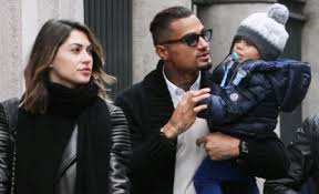 Ghana international will not be in russia for the world cup so jetted to ibiza with his better half melissa satta. Kevin Prince Boateng And Wife File For Divorce