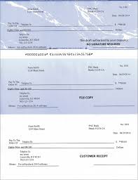 Since check fraud is still the number one form of payment fraud, it is not worth the risk using a standard laser printer and plain printer toner. Sample Check Draft Printed By Ezcheckdraft Software