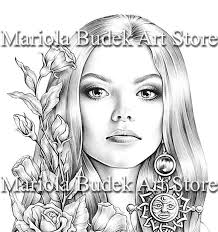 To feature or share these printables, please. Premium Coloring Page Mariola Budek She Wolf Printable Adult Animal Colouring Pages Book Instant Download Grayscale Illustration Pdf Urns Memorials Pet Supplies Delage Com Br