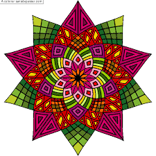 There's many to choose from and our app has a few nice tricks to help you out! Dessin Colorie Mandala Fleur Par Lovecoloro Sans Depasser