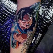 Ultra Instinct Goku Tattoo Tattoos Tattoo Work Tattoo Artists