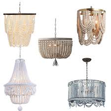 Vintage Retro White Wood Chandelier Lighting Large Wooden Bead Chandelier For Bedroom Kitchen Kids Living Room Suspended Light Chandeliers Aliexpress