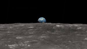 Witness the Breathtaking 'Earthrise' Moment on Christmas Eve, 1968