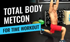 total body metcon workout for time
