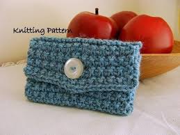 Knitting needle storage knitting needles crochet case knit crochet yarn monsters basket organization pouch pattern sewing rooms book crafts. Knit Wallet Card Holder Pdf Knitting Pattern Knitting Knitting Patterns