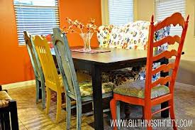 Sytycd Week Two Dining Room Colors Mismatched Dining Chairs Colorful Dining Room Chairs