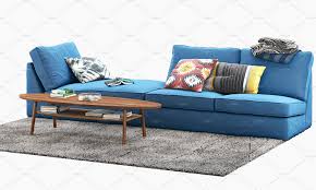 Corner Modular Sofa 3d Model Modular Sofa Ikea Kivik Sofa