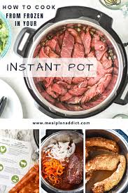 Instant pot will beep and display will say off. How To Cook From Frozen In Your Instant Pot Free Cheat Sheet Printable
