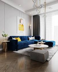 36 Navy Sofas For Elegant Living Rooms