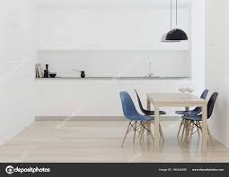 modern kitchen interior rendering