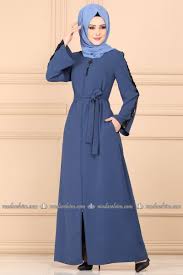 Moda Selvim Kollari Payetli Ferace Pd218 Indigo Musluman Modasi Indigo Moda Stilleri