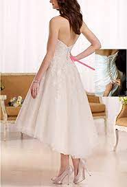 Sie können zwischen langen oder kurzen brautkleidern, strandhochzeitskleidern, brautkleidern in übergrößen. Yasiou Elegant Damen Kurz A Linie Weiss Spitze Vintage Vorne Kurz Hinten Lang Herzausschnitt Zum Sch Kurzes Hochzeitskleid Kurze Hochzeitskleider Kleid Hochzeit