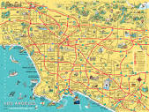 Los Angeles metropolitan area map