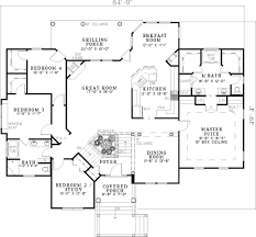 Thousands of house plans, over 130 architects. Baskin Farm Split Level Home Plan House Plans House Plans 163870