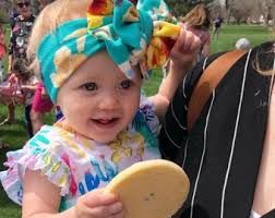 Turquoise Garden Bow