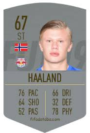 Date de naissance 21 juillet 2000. Erling Braut Haaland Fifa 19 Rating Card Price