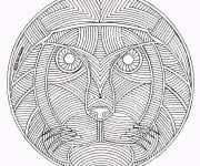 Colorie les chiffres soit en rose soit en bleu. Coloriage Mandala Cheval Dessin Gratuit A Imprimer