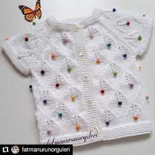 Repost Fatmanurunorguleri Izmir Konak Alsancak Gunaydin Sevgili Kadriyetekin1 Hanimin Sip In 2020 Sewing Baby Clothes Knitting Videos Clothes