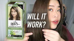 The purpose of this is to make sure that you are not allergic to any of the hair colorant ingredients. Finally Changed My Hair Colour Diy Liese Bubble Cream Colour In Mint Ash Youtube