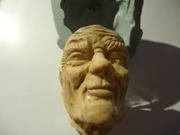 Silicone Mold Man Face Chisel for Fimo Wepam Cold Porcelain Clay;;clay