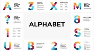 As a teacher do you have trouble keeping your students focused? Alphabet Infographics Powerpoint Google Slides Keynote Templates