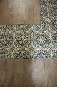 Wood Floor Tiles Combination Flooring Flooring Trends Kitchen Flooring