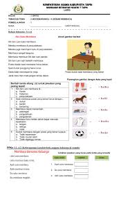 Buku tematik terpadu kurikulum 2013. Lkpd Kelas 1 Tema 2 Sub Tema 4 Pemb 1 Worksheet