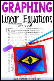 Check Out This Graphing Linear Equation Activity Your 8th Grade Alge Linear Equations Activity Graphing Linear Equations Graphing Linear Equations Activities