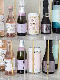 Note a 4x6 label will work for both 750 ml and 1.5 l bottles. Oommgg These Diy Wine Favor Straw Holder Labels Are To Die For