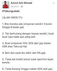 #tabungtakaful ada yang kata tak berbaloi? Tabunglelaki Dr Azizul Azli Rahsia Manipulasi Asb Facebook