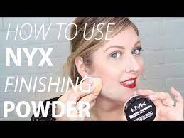 Check spelling or type a new query. How To Use Nyx Finishing Powder Youtube